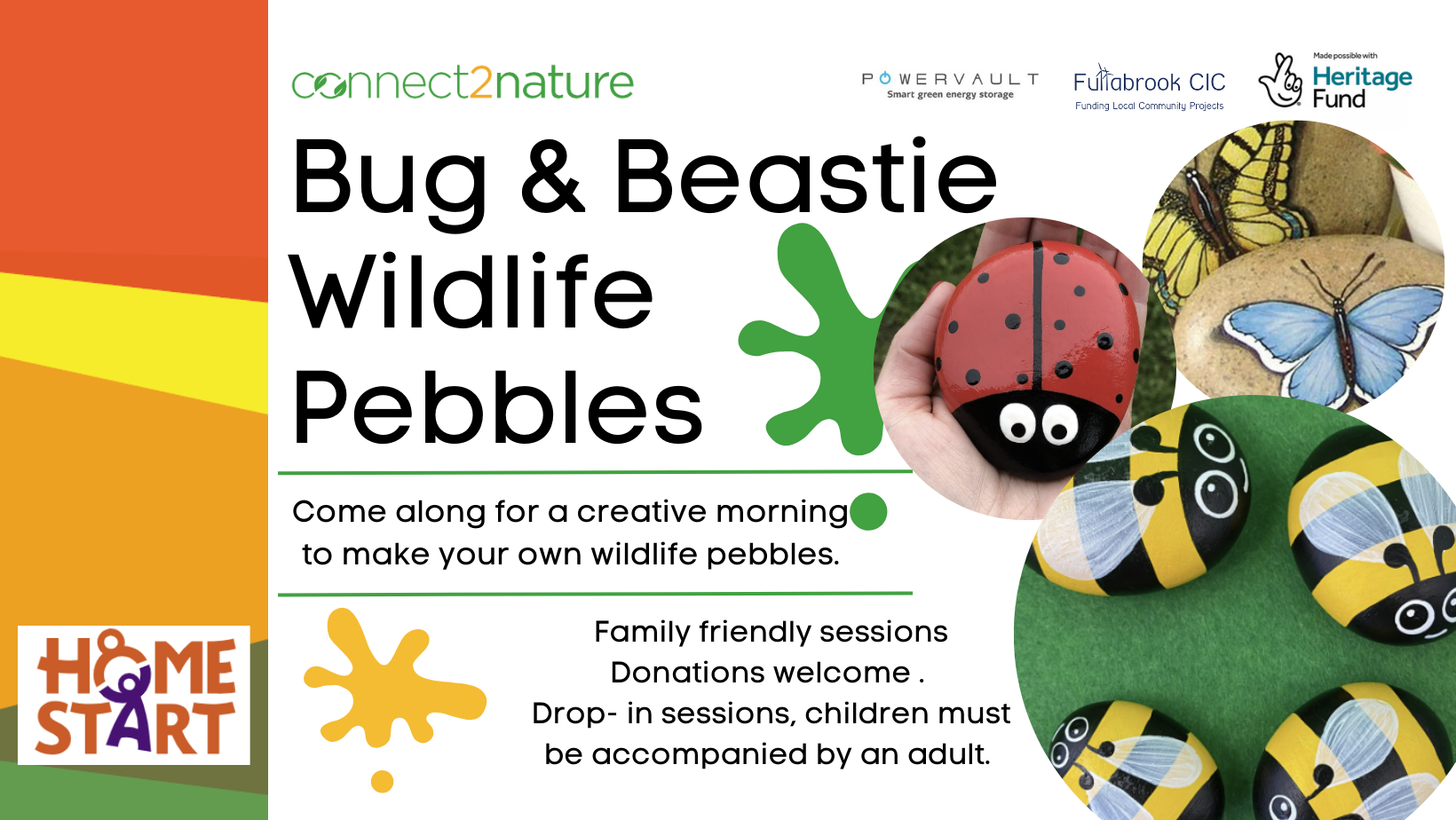 Bug & Beastie Wildlife Pebble Painting