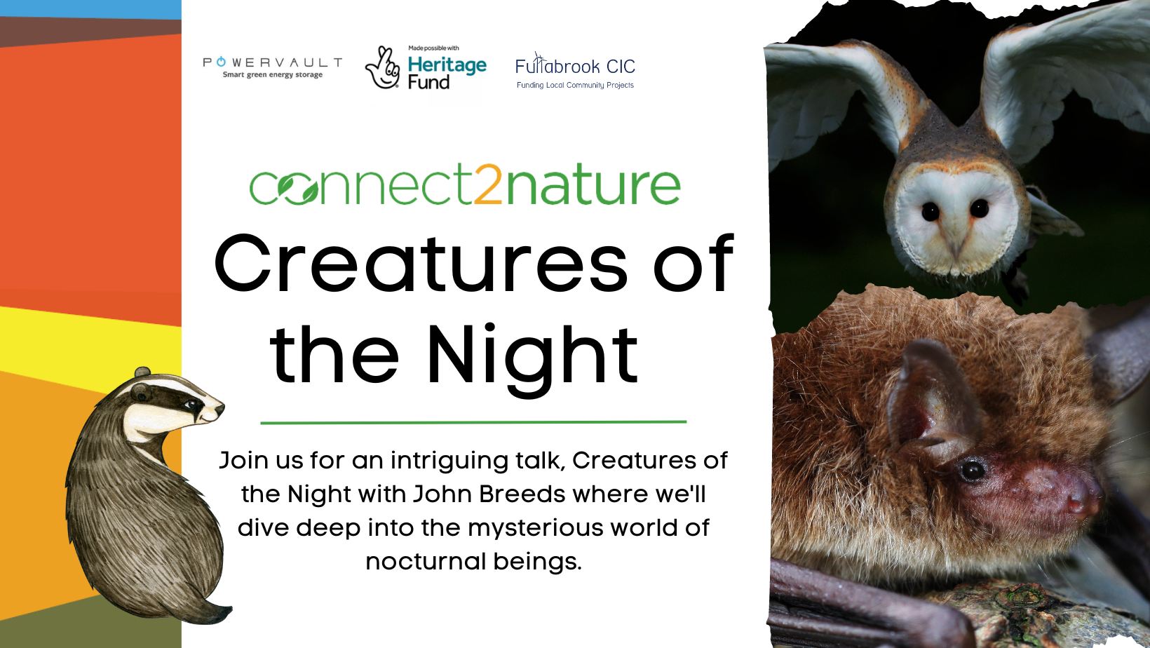 Creatures of the Night – Evening Talk