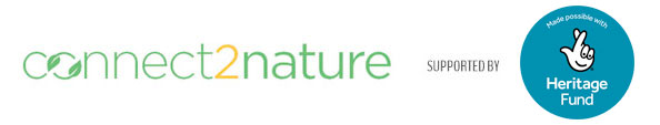 connect 2 nature supported by The National Lottery Heritage Fund
